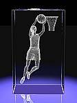 Баскетболистка купить бизнес-сувенир клиентам  со светодиодной подсветкой